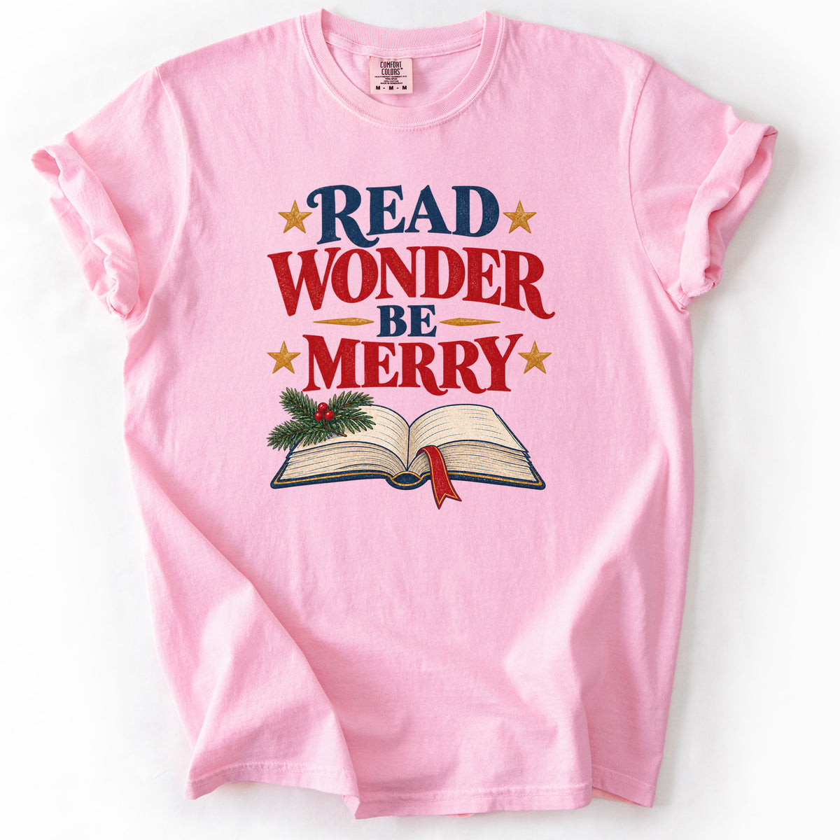 Read Wonder Be Merry Tee in Blossom
