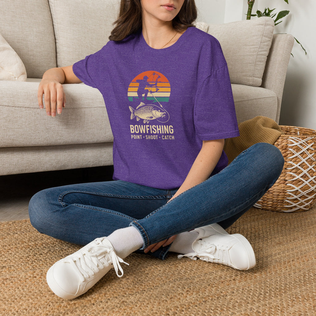 Bowfishing Point Shoot Catch T-Shirt