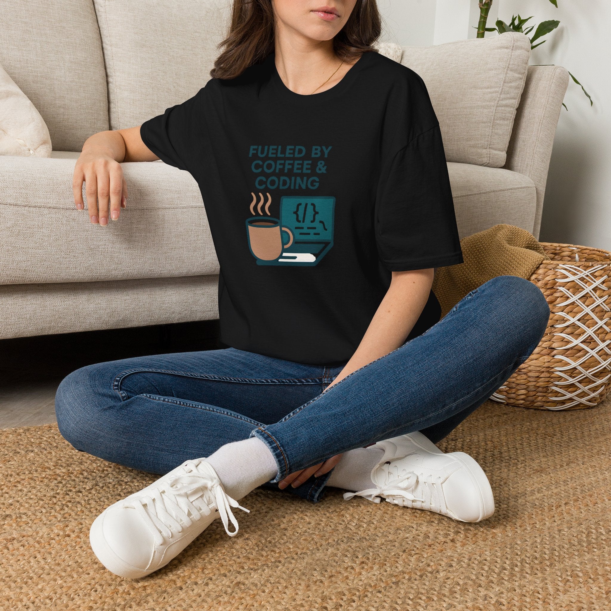 Coffee Fueled Coding T-Shirt