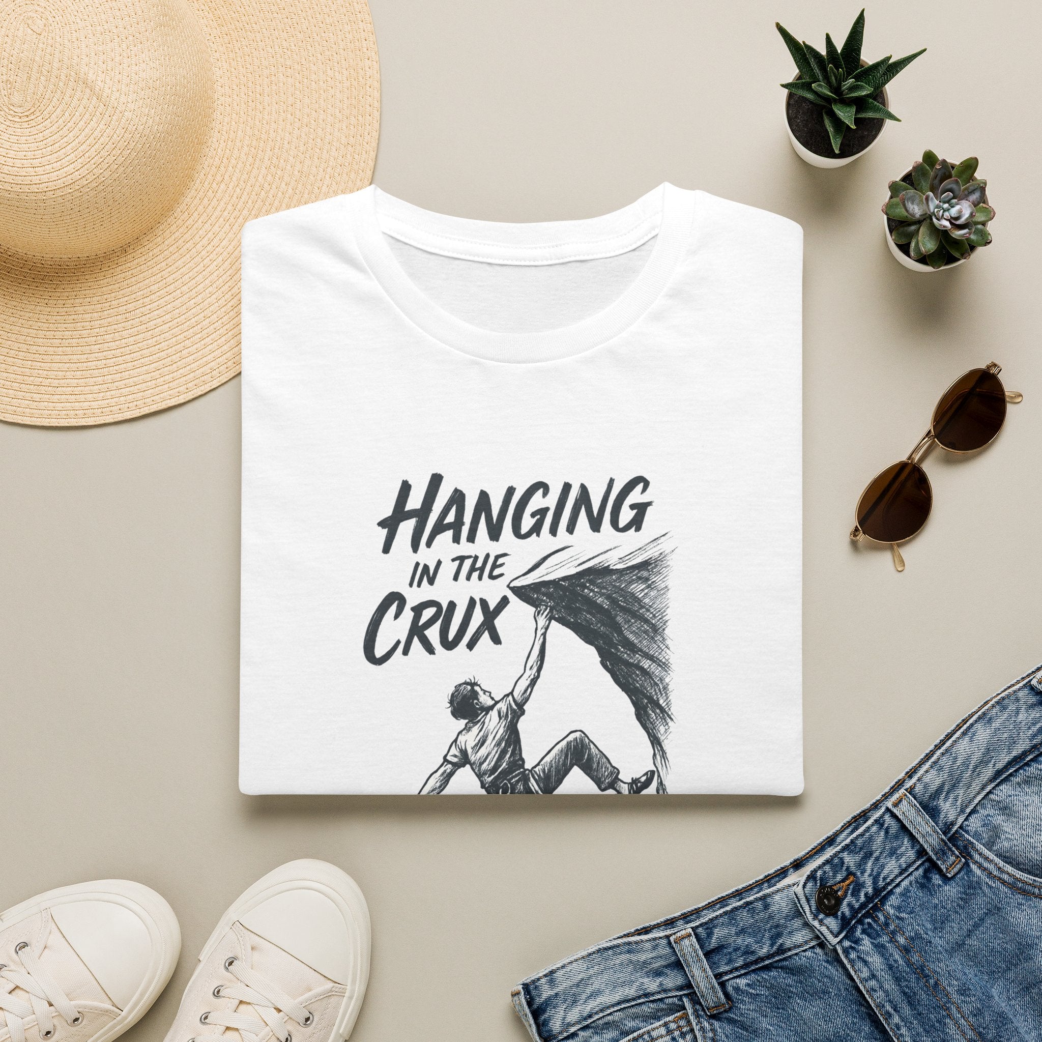 Hanging in the Crux T-Shirt