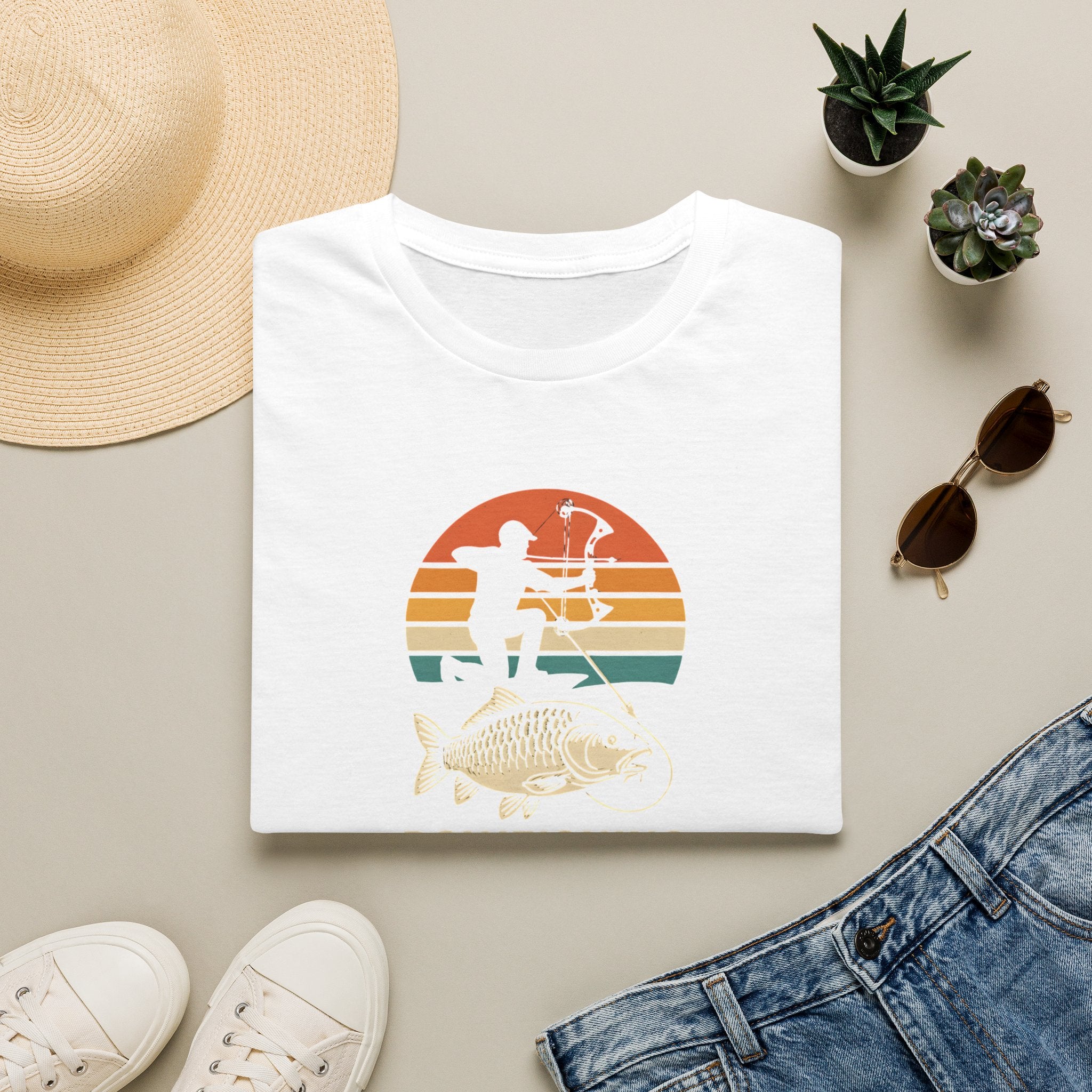 Bowfishing Point Shoot Catch T-Shirt