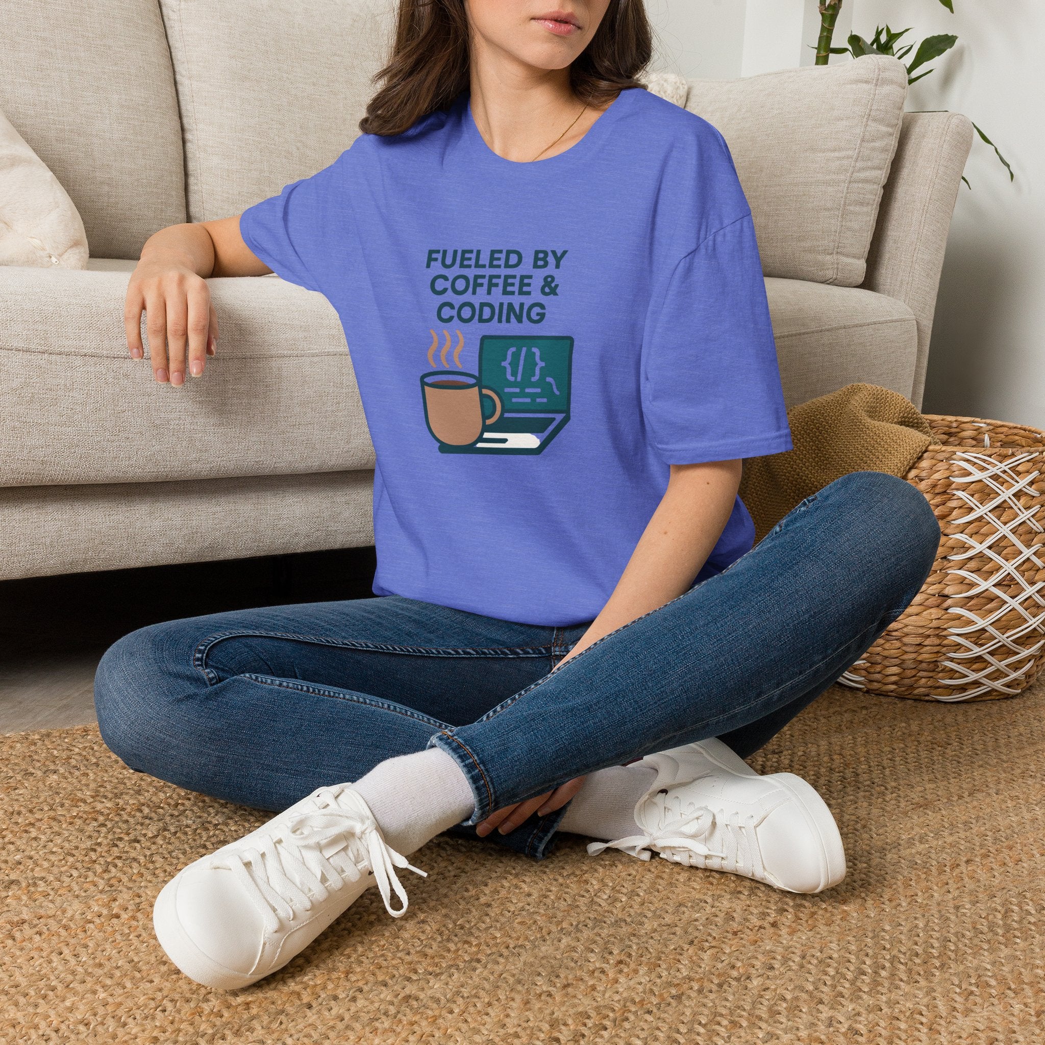 Coffee Fueled Coding T-Shirt