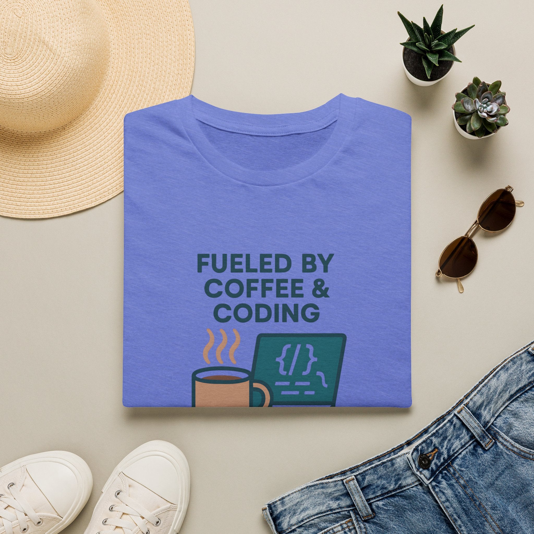 Coffee Fueled Coding T-Shirt