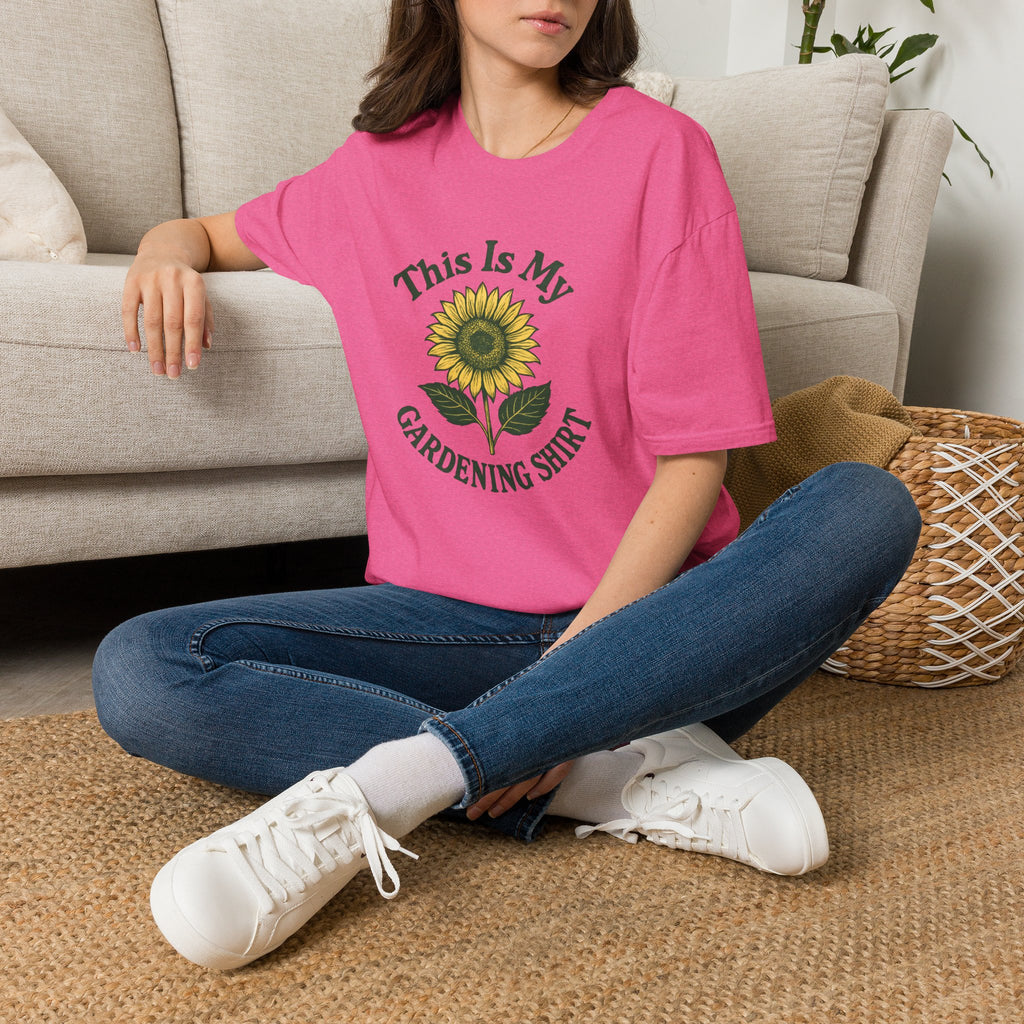 Sunflower Gardening Shirt T-Shirt