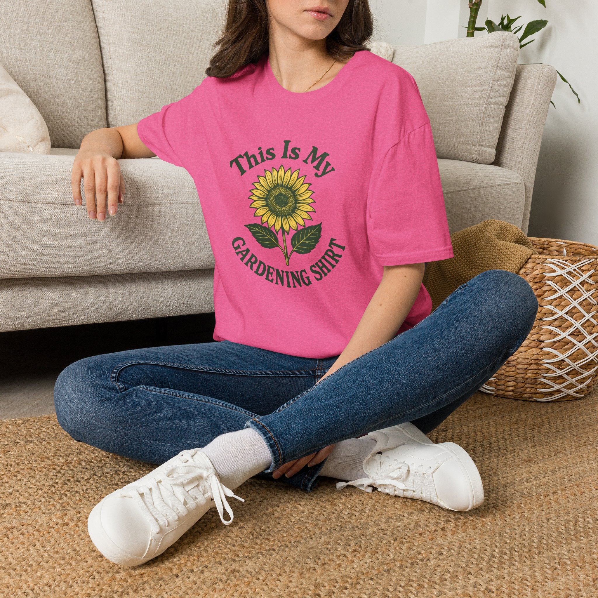 Sunflower Gardening Shirt T-Shirt