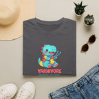 Yarnivore Knitting Dinosaur T-Shirt