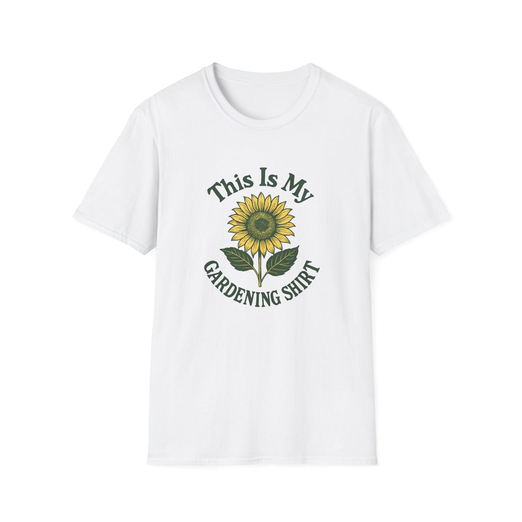 Sunflower Gardening Shirt T-Shirt