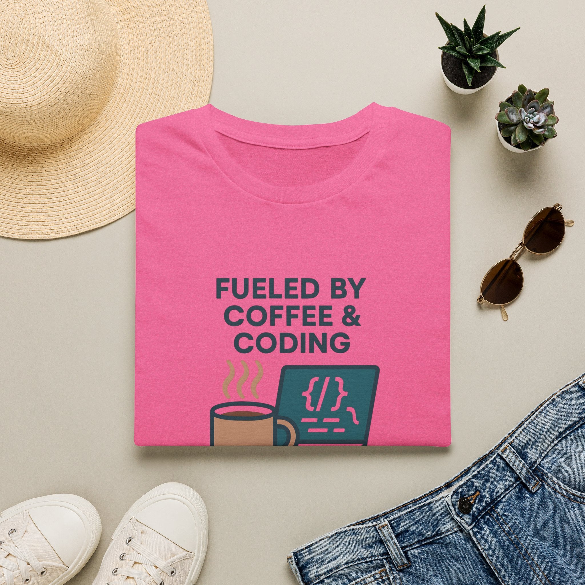 Coffee Fueled Coding T-Shirt