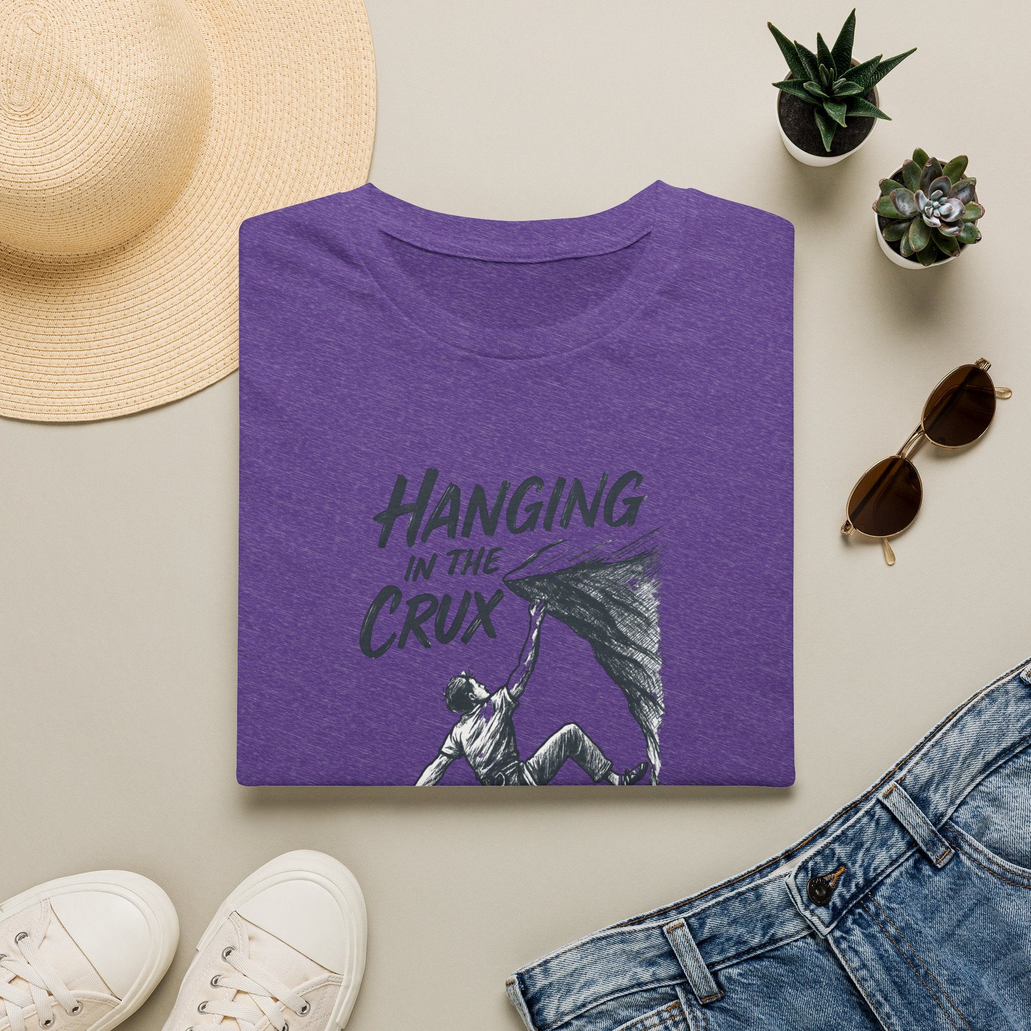 Hanging in the Crux T-Shirt