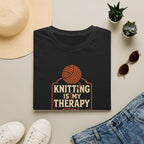 Knitting Is Therapy T-Shirt