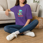 Yarnivore Knitting Dinosaur T-Shirt