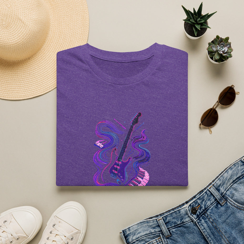 Neon Electric Guitar T-Shirt
