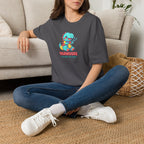Yarnivore Knitting Dinosaur T-Shirt