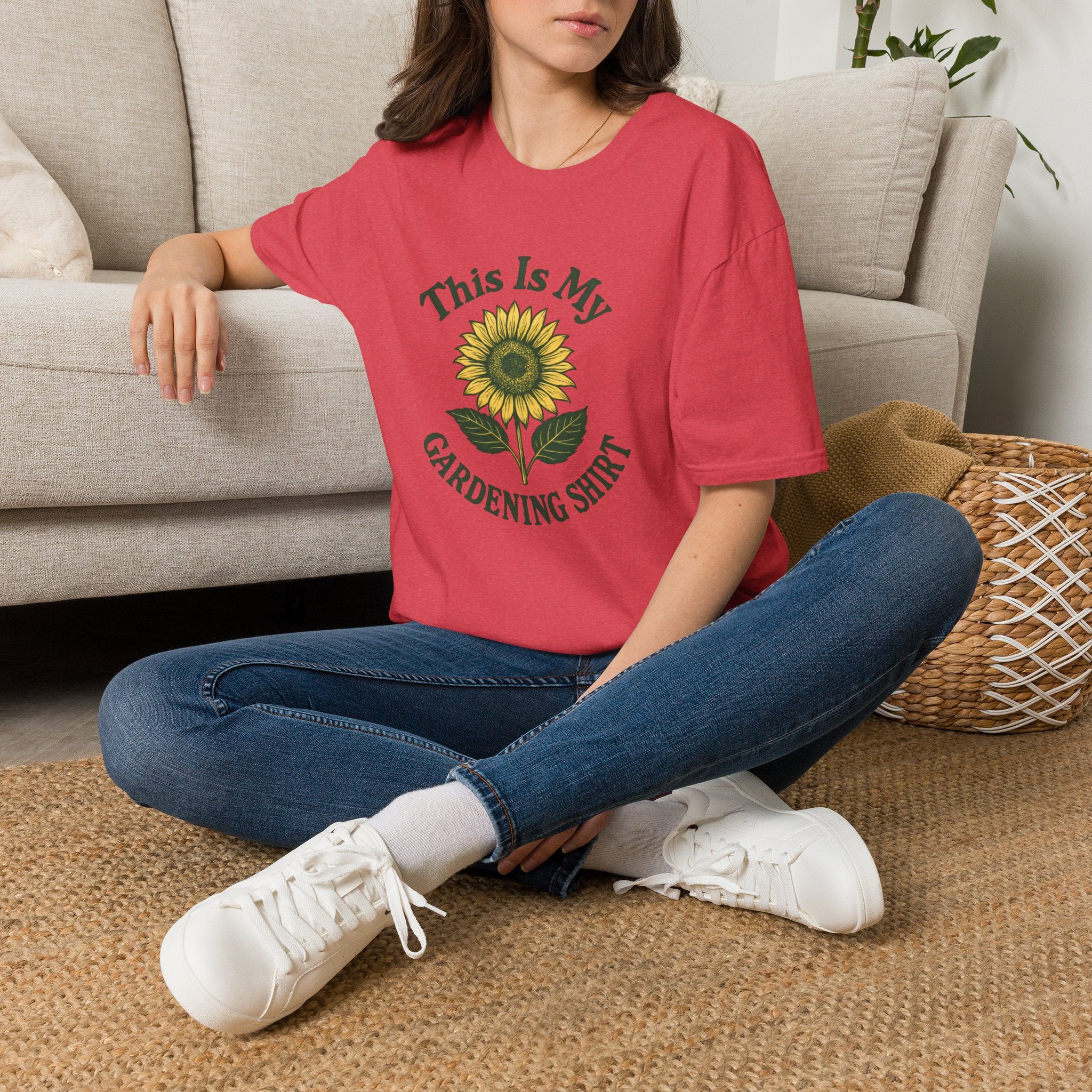 Sunflower Gardening Shirt T-Shirt
