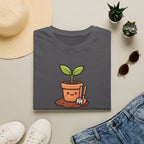 Smiling Plant in Pot T-Shirt