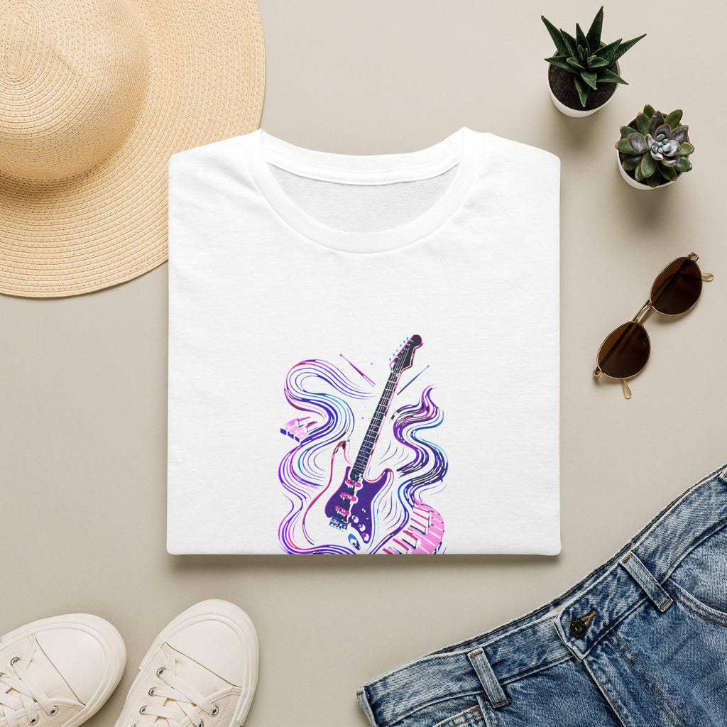 Neon Electric Guitar T-Shirt