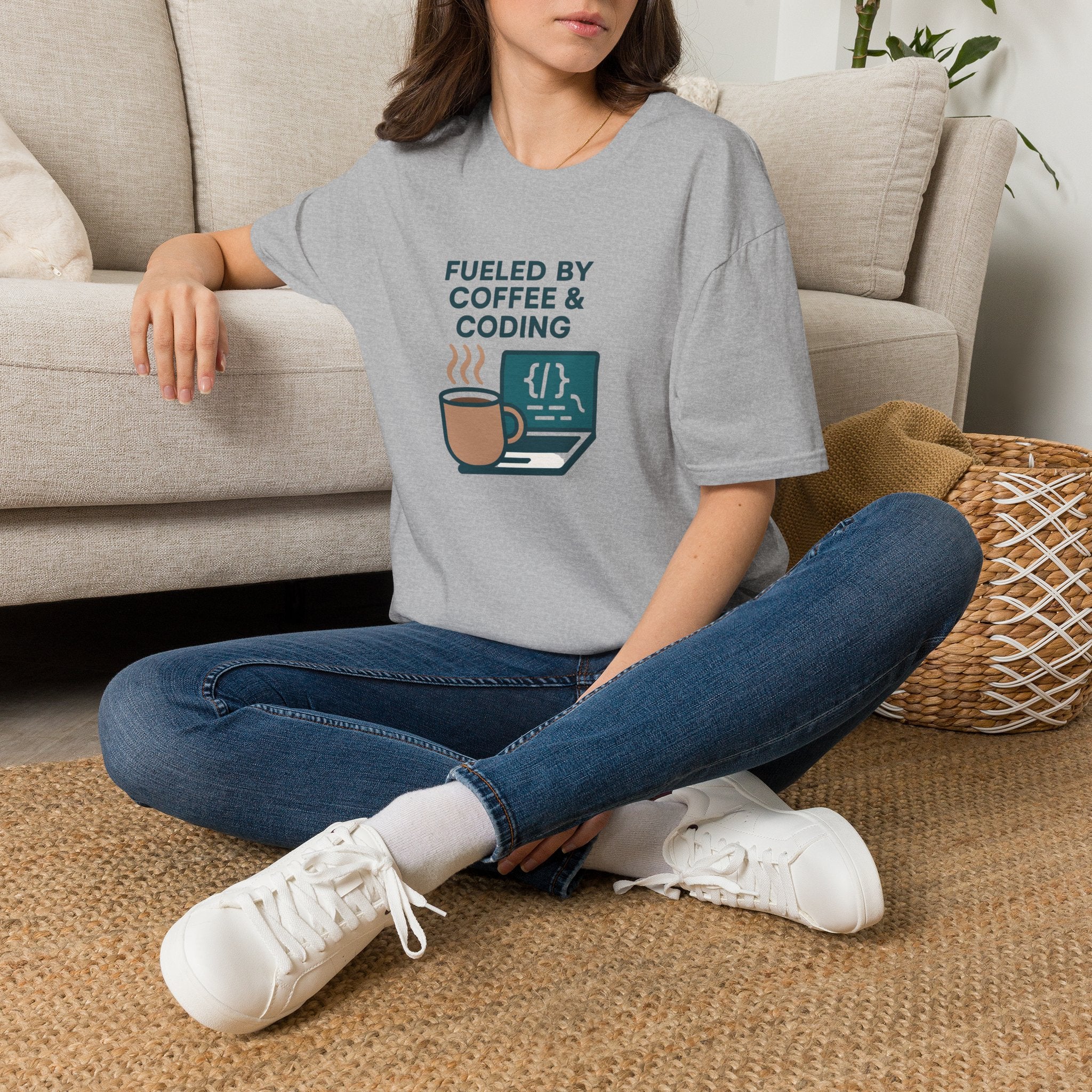 Coffee Fueled Coding T-Shirt