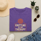Knitting Is Therapy T-Shirt