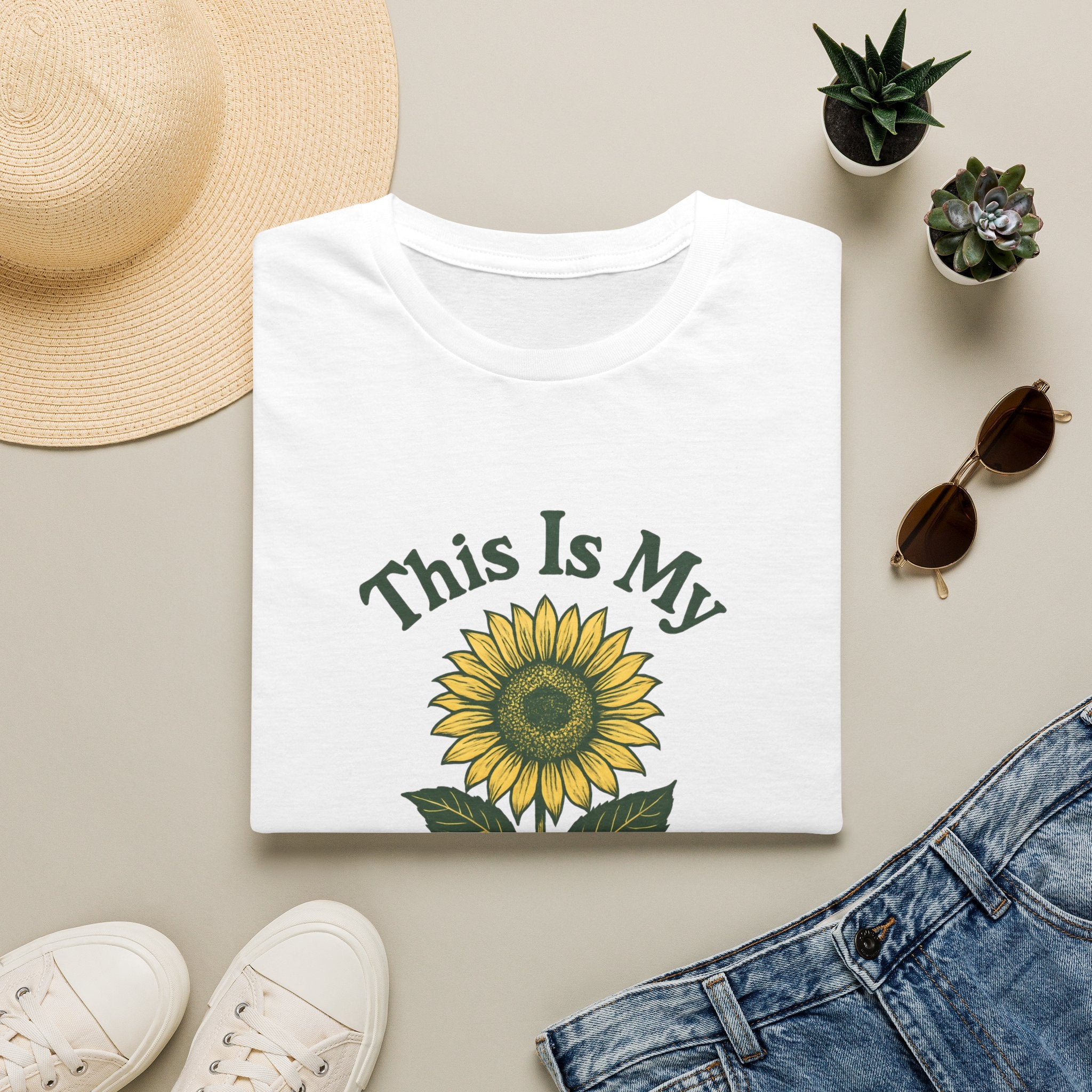 Sunflower Gardening Shirt T-Shirt