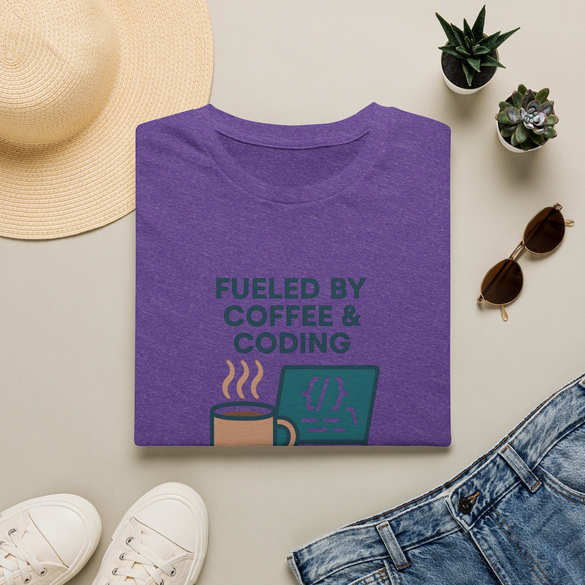 Coffee Fueled Coding T-Shirt