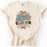 First Grade Classroom Club Tee in Ivory