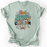 Second Grade Classroom Club Tee in Bay