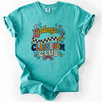 Kindergarten Classroom Club Tee in Seafoam