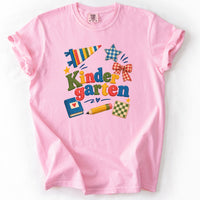 Kindergarten Patchwork Tee in Blossom