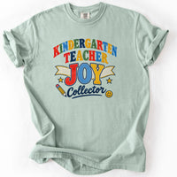 Kindergarten Teacher Joy Collector Tee in Bay