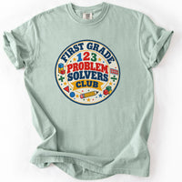 First Grade Problem Solvers Club Tee in Bay