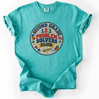 Second Grade Problem Solvers Club Tee in Seafoam
