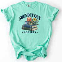 Sound It Out Society Tee in Island Reef