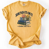 Sound It Out Society Tee in Mustard