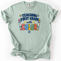 Teaching First Grade With Color Tee in Bay