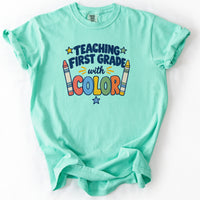 Teaching First Grade With Color Tee in Island Reef