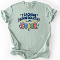 Teaching Kindergarten With Color Tee in Bay