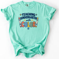 Teaching Kindergarten With Color Tee in Island Reef