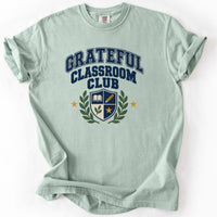 Grateful Classroom Club Tee in Bay