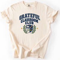 Grateful Classroom Club Tee in Ivory