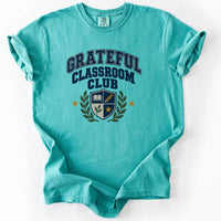 Grateful Classroom Club Tee in Seafoam
