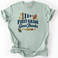 First Grade Gives Thanks Tee in Bay