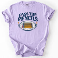 Pass The Pencils Tee in Orchid
