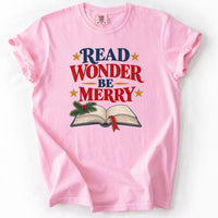 Read Wonder Be Merry Tee in Blossom