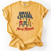 Small Chairs Merry Moments Tee in Mustard